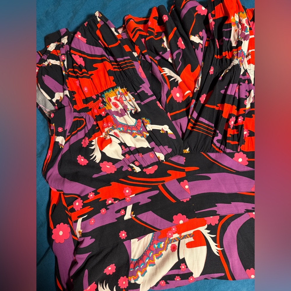 1940s Dress by Trashy Diva in Carousel Ponies Size 20 - Picture 4 of 10